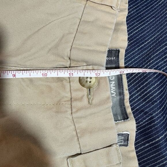 Old Navy Pants 40x32 Loose Fit Khaki Beige Chino Casual Workwear Relaxed Men - Picture 8 of 9